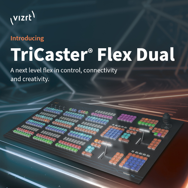Introducing Vizrt Flex Dual - Next level live production control