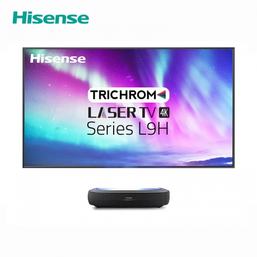 Hisense 4K TriChroma Laser TV with 120" Ambient Light Rejecting Screen
