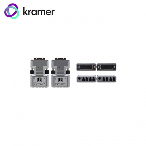 Kramer DVI over MM Fiber Transmitter / Receiver Kit