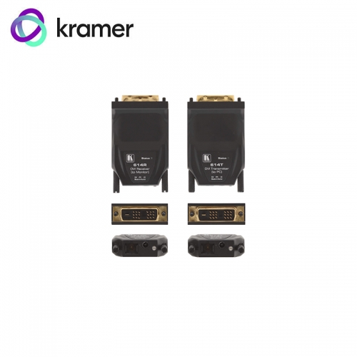 Kramer DVI over SM Fiber Transmitter / Receiver Kit