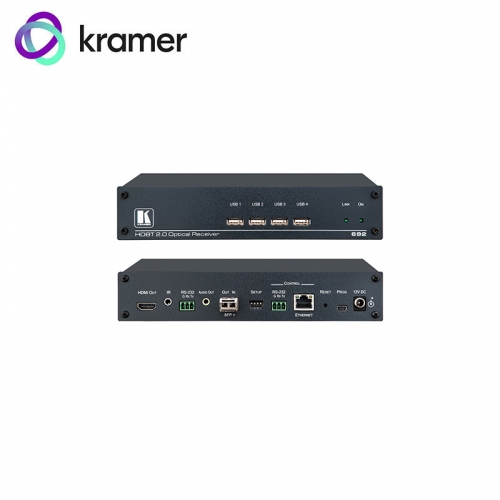 Kramer HDMI / USB / Ethernet over MM/SM Fiber Receiver