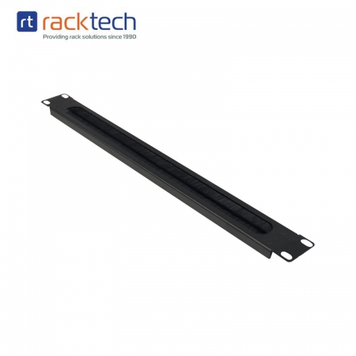 Racktech 1RU Horizontal Brush Cable Entry