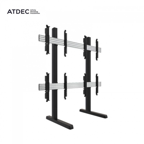 Atdec 2x2 Freestanding Floor Mounting Display Kit
