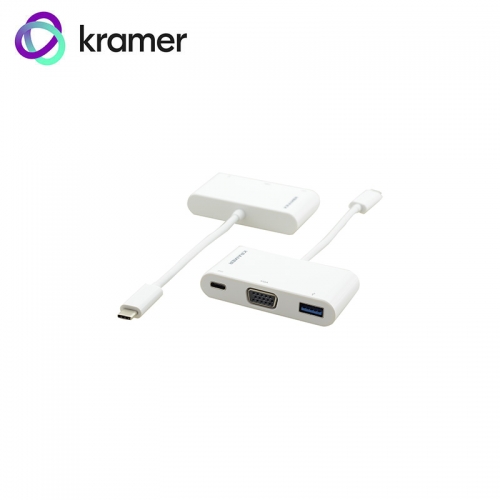 Kramer USB-C to VGA / USB-C / USB Adapter Cable