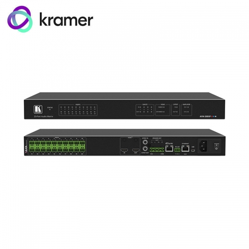 Kramer 20 Port Audio DSP with Built-in Amplifier