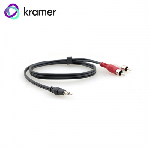 Kramer C-A35M/2RAM 3.5mm to RCA Cable