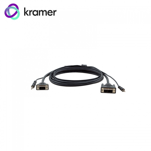 Kramer C-MDMA/MGMA VGA to DVI with 3.5mm Audio Cable