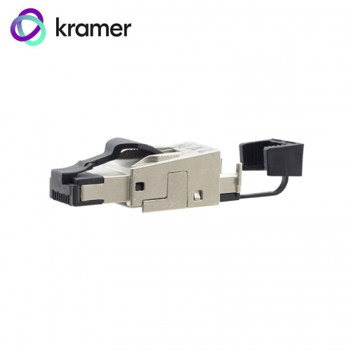 Kramer 180° Shielded RJ45 Connector (Min Order of 10 Units)