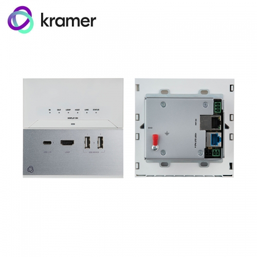 Kramer USB-C over HDBaseT Wallplate - White