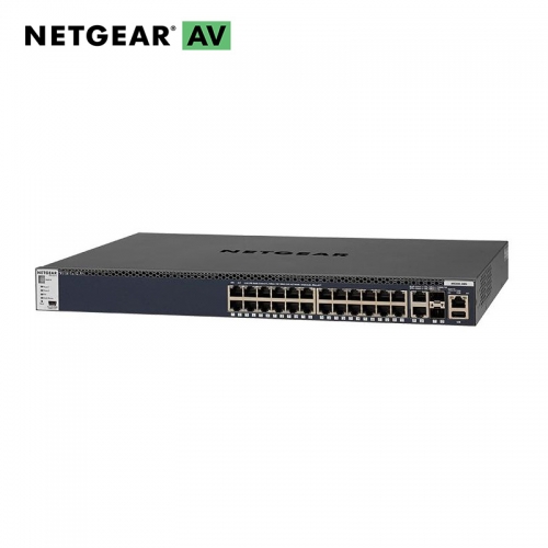 Netgear 24-Port with 2 x 10GBASE-T & 2 x SFP+ Layer 3 Stackable Fully Managed Sw
