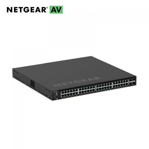 Netgear 52-Port with 48 x 1G POE+ & 4 x 10GBASE-X SFP+ Layer 3 Stackable Fully M