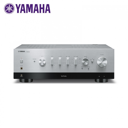 Yamaha 2ch 100W MusicCast Stereo Receiver - Silver