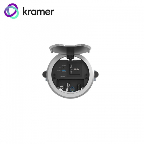 Kramer Round Table Mount Multi-connection Solution - Silver