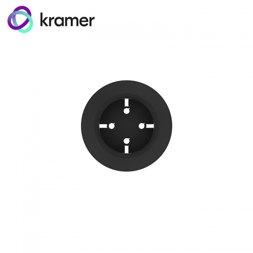 Kramer Table Mount Cable Pass-through Solution - Black