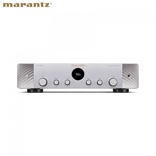 Marantz 2ch 75W Stereo Receiver with HEOS - Silver / Gold