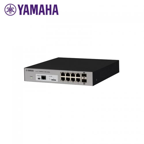 Yamaha 10-Port L2 Network Switch with 2x SFP Ports
