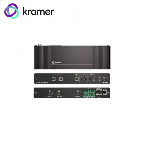 Kramer 2x1 HDMI Switcher with PoE Powering