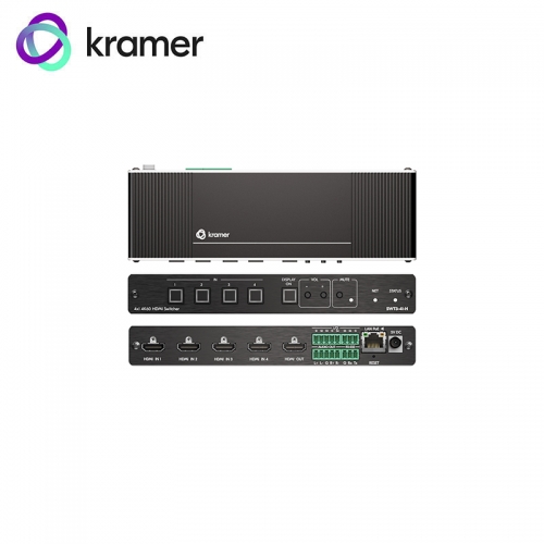 Kramer 4x1 HDMI Switcher with PoE Powering