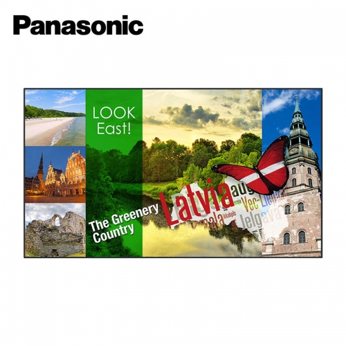 Panasonic 98" 4K Commercial Display with Quad Screen