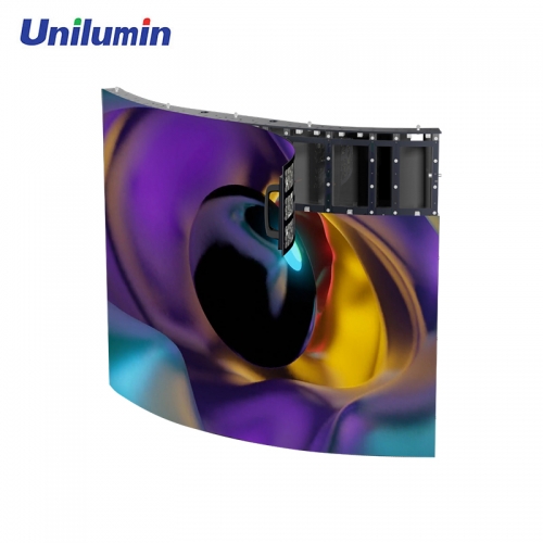 Unilumin Curved Indoor Fixed LED Cabinet