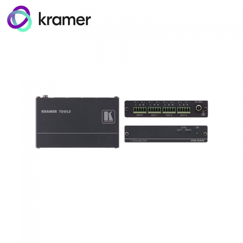 Kramer 1:3 Balanced Stereo Audio Distribution Amplifier