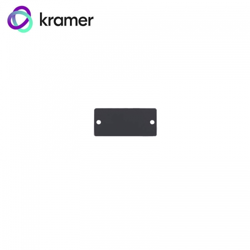 Kramer Blank Wall Plate Insert - Black