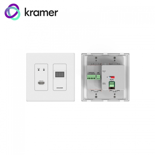 Kramer 4K HDMI AVoIP Decoder Wallplate