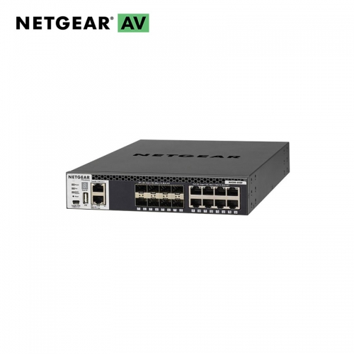 Netgear 16-Port with 8 x 10GBASE-T & 8 x SFP+ ports (Half Width) Layer 3 Stackab