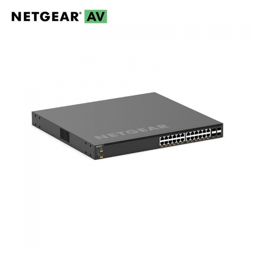 Netgear 28-Port with 24 x 10G/Multi-gig & 4 x 25GBASE-X SFP28 Layer 3 Stackable